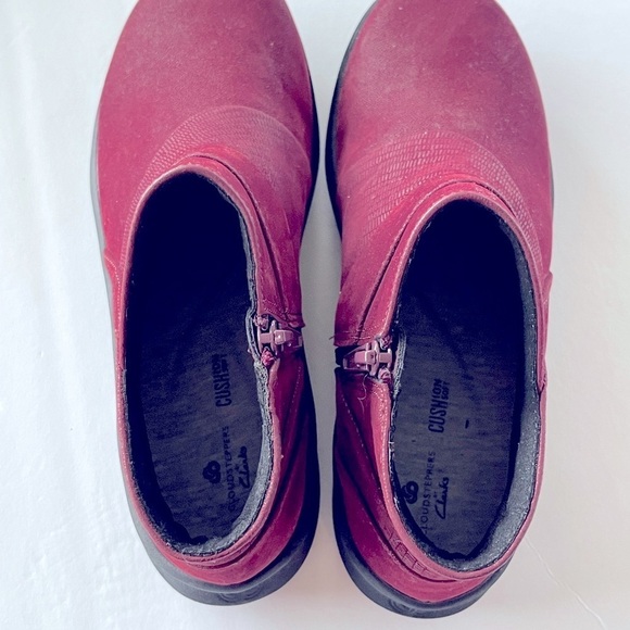 NWT Cloudsteppers by Clarks Size 5 1/2, Burgandy NWT - Picture 11 of 11